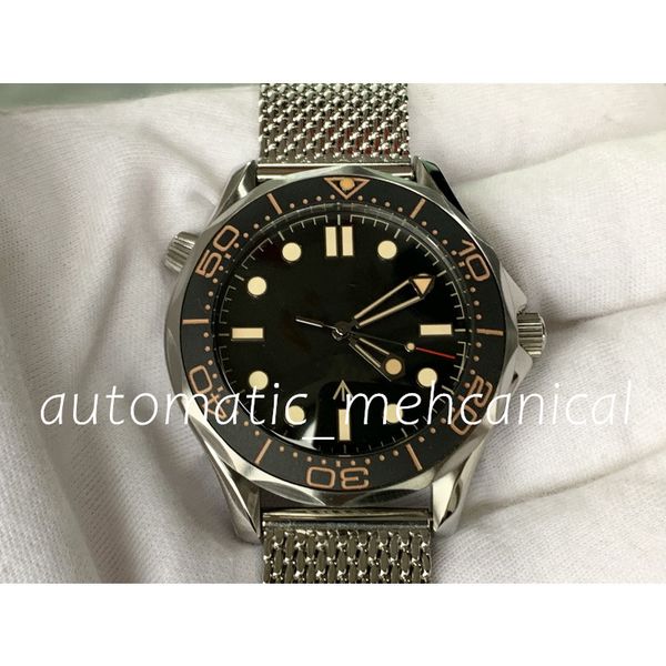 u1f factory mens watch 42mm size black dial diver 007 edition master no time to die automatic mechanical movement men watches steel strap sp, Slivery;brown
u1f factory mens watch 42mm size black dial diver 007 edition master no time to die automatic mechanical movement men watches steel strap sp, Slivery;brown