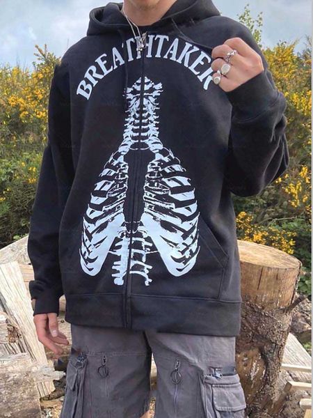 men's hoodies sweatshirts women 2000s skull print streetwear loose hoodies women coat goth harajuku y2k aesthetic clothes 90s grunge pu, Black
men's hoodies sweatshirts women 2000s skull print streetwear loose hoodies women coat goth harajuku y2k aesthetic clothes 90s grunge pu, Black