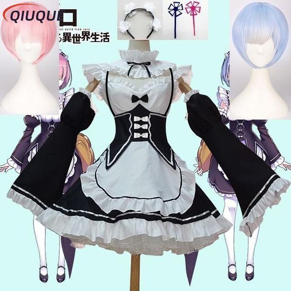 anime costumes re zero kara hajimeru isekai seikatsu life in a different world ram rem cosplay wigs maid dress halloween 221118, Black
anime costumes re zero kara hajimeru isekai seikatsu life in a different world ram rem cosplay wigs maid dress halloween 221118, Black