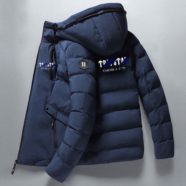 men's down parkas autumn and winter fashion trapstar casual warm hooded jacket waterproof wind proof breathable 221117, Black
men's down parkas autumn and winter fashion trapstar casual warm hooded jacket waterproof wind proof breathable 221117, Black