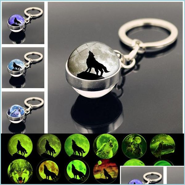 key rings glass cabochon ball wolf key ring glow in the dark luminous keychain holders bag hang fashion jewelry drop delivery dhmds, Slivery;golden
key rings glass cabochon ball wolf key ring glow in the dark luminous keychain holders bag hang fashion jewelry drop delivery dhmds, Slivery;golden