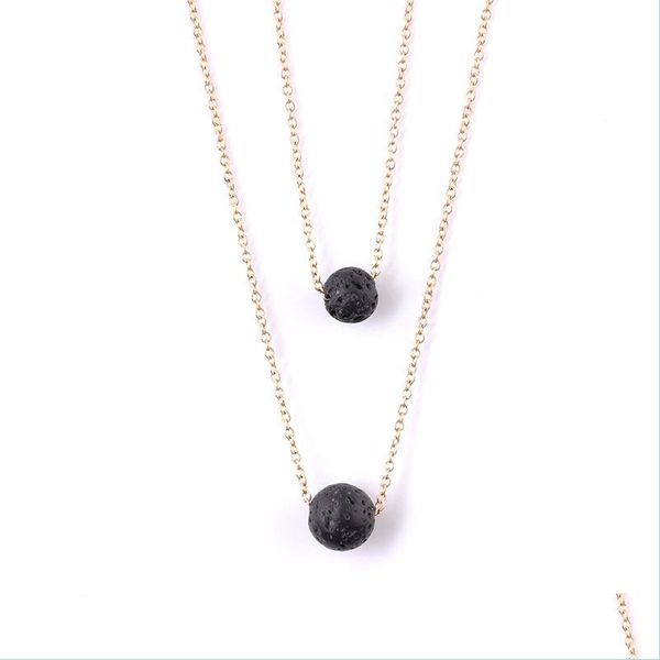 pendant necklaces mtilayer black lava stone necklace rock bead essential oil diffuser pendants chokers women fashion jewelry drop de dhdvo, Silver
pendant necklaces mtilayer black lava stone necklace rock bead essential oil diffuser pendants chokers women fashion jewelry drop de dhdvo, Silver
