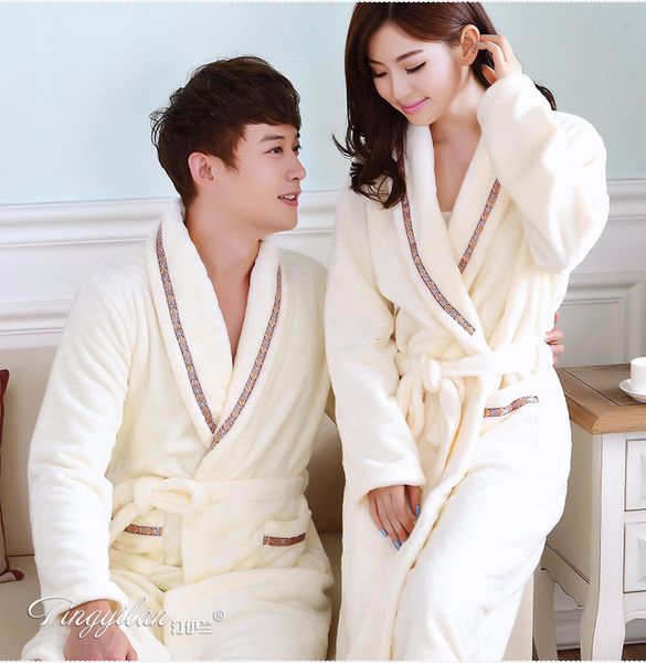 men's sleepwear couples coral fleece robe girls warm flannel pajamas women thickened long sleeve bathrobe men coral fleece homewear d20, Black;brown
men's sleepwear couples coral fleece robe girls warm flannel pajamas women thickened long sleeve bathrobe men coral fleece homewear d20, Black;brown