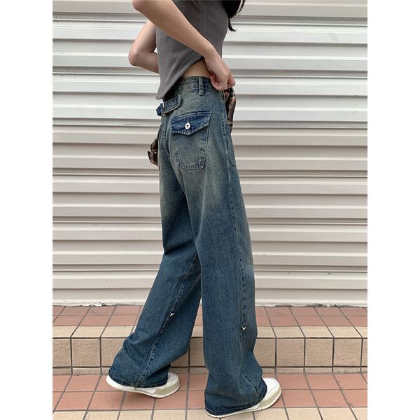 women's jeans blue women's straight jeans high waist american style streetwear vintage pants chic design casual ladies denim wide
women's jeans blue women's straight jeans high waist american style streetwear vintage pants chic design casual ladies denim wide