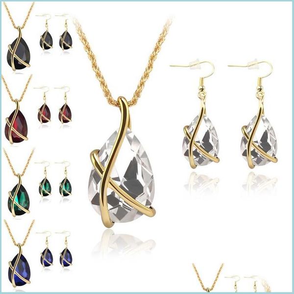 earrings necklace diamond crystal drop necklace earrings jewelry sets gold cage ear cuff pendant chains wedding gift for women deli dhmdx, Silver
earrings necklace diamond crystal drop necklace earrings jewelry sets gold cage ear cuff pendant chains wedding gift for women deli dhmdx, Silver