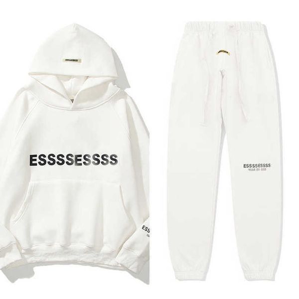 classic luxury men's tracksuits sweatshirts letter essss hoodies men women sportswear pants suit hooded sweater casual pullover couple, Black
classic luxury men's tracksuits sweatshirts letter essss hoodies men women sportswear pants suit hooded sweater casual pullover couple, Black