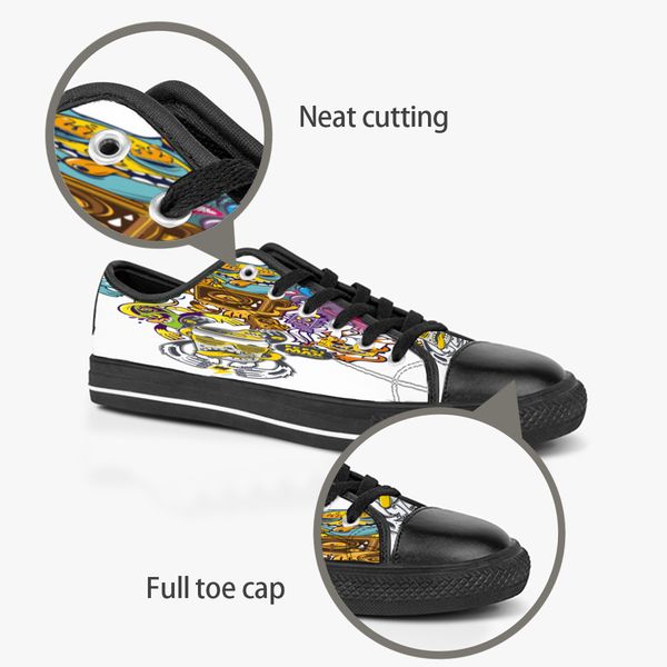 men women diy custom shoes low canvas skateboard sneakers triple black customization uv printing sports sneakers br293
men women diy custom shoes low canvas skateboard sneakers triple black customization uv printing sports sneakers br293