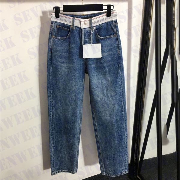 brands womens jeans trousers clothing design letter waist denim pants designer fashion ladies straight pant, Blue
brands womens jeans trousers clothing design letter waist denim pants designer fashion ladies straight pant, Blue