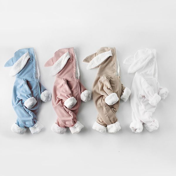 rompers winter baby born boys girls clothes rabbit ear hooded jumpsuit infant costume fleece thick boys romper pajamas 221117, Blue
rompers winter baby born boys girls clothes rabbit ear hooded jumpsuit infant costume fleece thick boys romper pajamas 221117, Blue