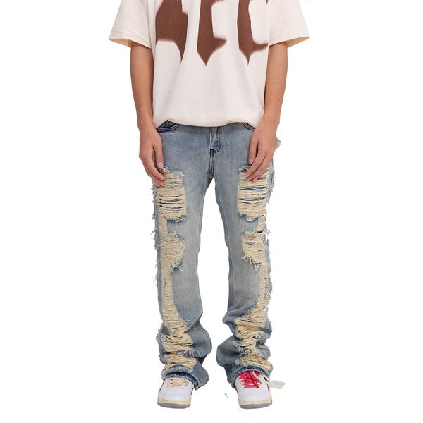 men s jeans distressed skinny flared for mens big washed destroyed ripped denim hip hop street wear blue biker pant women 221118
men s jeans distressed skinny flared for mens big washed destroyed ripped denim hip hop street wear blue biker pant women 221118
