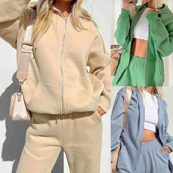 womens two piece pants autumn and winter 2023 solid hooded bodysuit set thickened loose casual sports 221117, White
womens two piece pants autumn and winter 2023 solid hooded bodysuit set thickened loose casual sports 221117, White