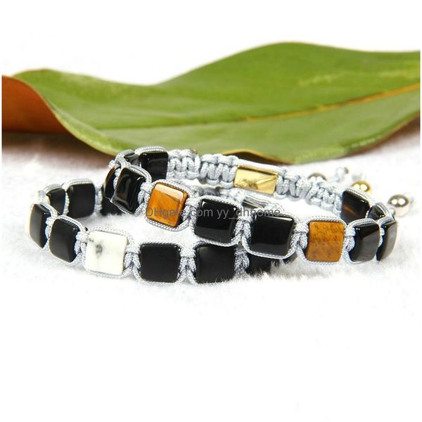 charm bracelets nice gift stone jewelry wholesale 10pcs/lot 8x8mm natural matte agate and white marble square beads geometric braide dhbzk, Golden;silver
charm bracelets nice gift stone jewelry wholesale 10pcs/lot 8x8mm natural matte agate and white marble square beads geometric braide dhbzk, Golden;silver