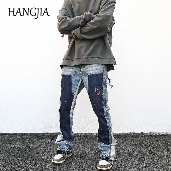 mens jeans distressed splash ink flare urban streetwear patch graffiti flared hip hop washed blue slim fit denim pants men 221118
mens jeans distressed splash ink flare urban streetwear patch graffiti flared hip hop washed blue slim fit denim pants men 221118