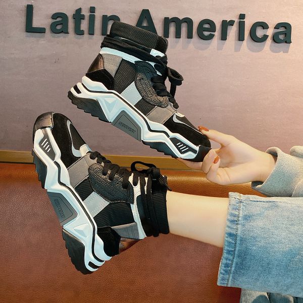dress shoes shark sneakers women high breathable winter warm flats platform women shoes with fur footwear casual shoes women 221118, Black
dress shoes shark sneakers women high breathable winter warm flats platform women shoes with fur footwear casual shoes women 221118, Black