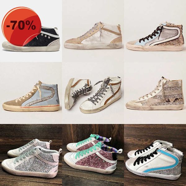 golden sneakers woman high style shoes mid slide star leather trainers sequin superstar classic white do-old dirty men shoe, Black
golden sneakers woman high style shoes mid slide star leather trainers sequin superstar classic white do-old dirty men shoe, Black