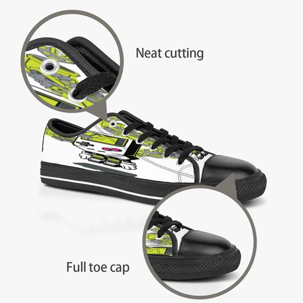 custom shoes classic canvas low cut skateboard casual triple black accept customization uv printing low mens womens sports sneakers breathab
custom shoes classic canvas low cut skateboard casual triple black accept customization uv printing low mens womens sports sneakers breathab