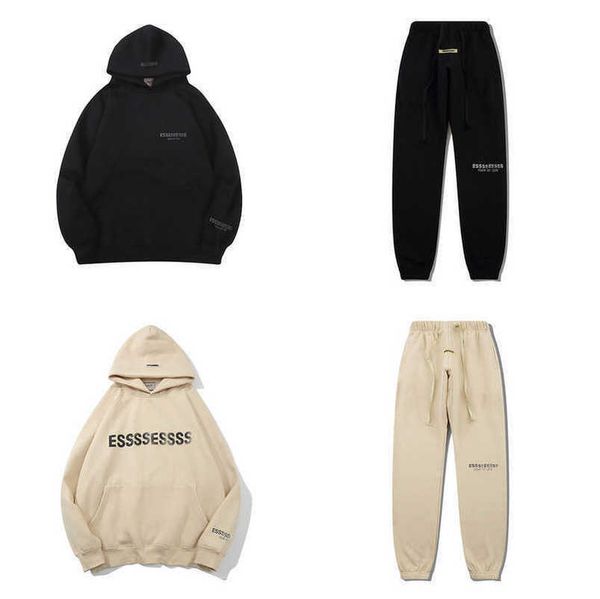 fashion luxury men's tracksuits sweatshirts letter essss hoodies men women's print casual sweater sportswear pants suit pullover, Black
fashion luxury men's tracksuits sweatshirts letter essss hoodies men women's print casual sweater sportswear pants suit pullover, Black