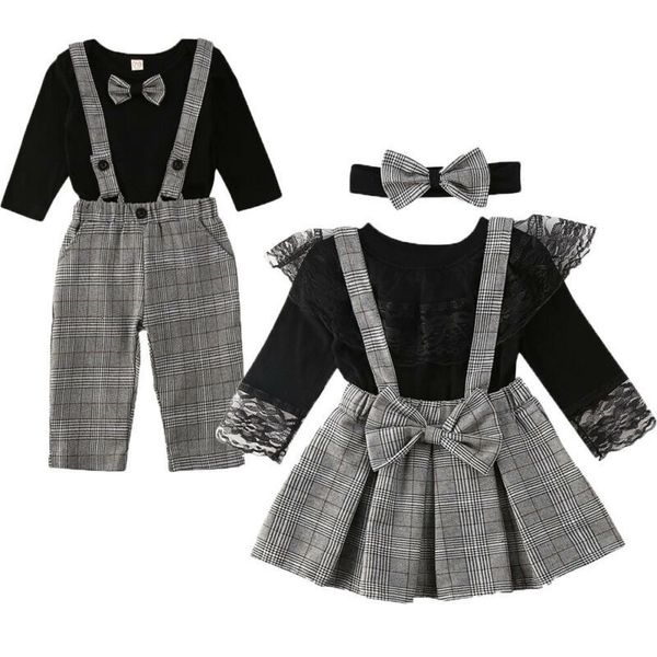 clothing sets baby kid costume outfits family brother sister romper overall skirt set 221118, White
clothing sets baby kid costume outfits family brother sister romper overall skirt set 221118, White