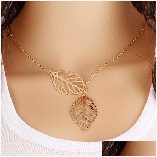 pendant necklaces two leaves pendant necklace sier gold hollow leaf clavicle choker chain statement fashion simple european charm je dhxsp, Silver
pendant necklaces two leaves pendant necklace sier gold hollow leaf clavicle choker chain statement fashion simple european charm je dhxsp, Silver