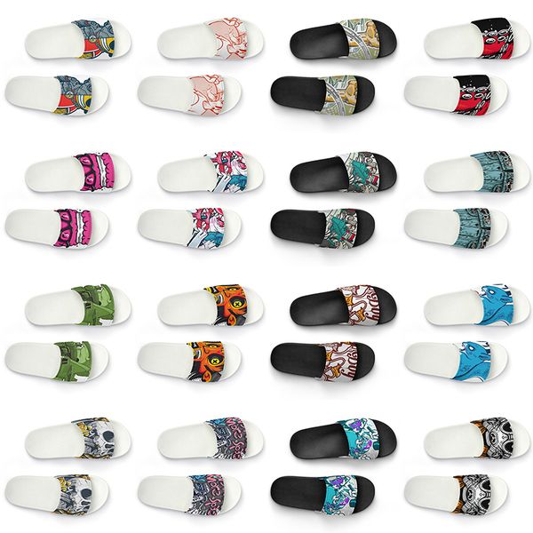 men women custom slippers shoes artoon animal design diy word black white blue red mens trainer 340
men women custom slippers shoes artoon animal design diy word black white blue red mens trainer 340