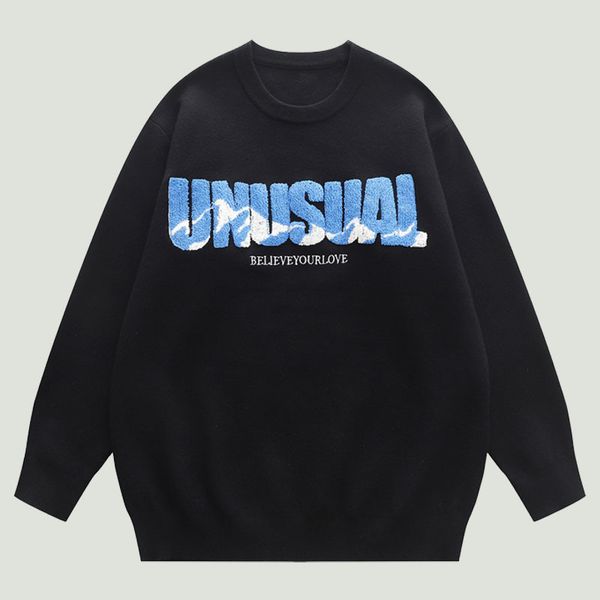 men's sweaters oversized o-neck knitted sweater mens japanese letter embroidery jumper autumn hip hop harajuku casual loose pullover 22, White;black
men's sweaters oversized o-neck knitted sweater mens japanese letter embroidery jumper autumn hip hop harajuku casual loose pullover 22, White;black