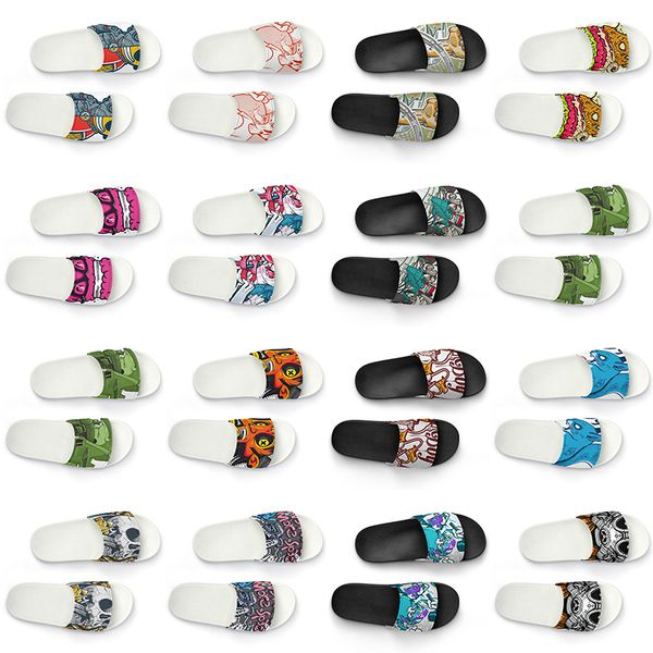 men women custom slippers shoes artoon animal design diy word black white blue red mens trainer 327
men women custom slippers shoes artoon animal design diy word black white blue red mens trainer 327