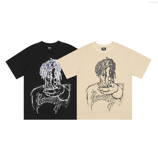hoodie for men reveal cotton venge designer brand 2022ss high street fashion short sleeve revenge 3d sketch portrait t-shirt net hip hop sam, Black
hoodie for men reveal cotton venge designer brand 2022ss high street fashion short sleeve revenge 3d sketch portrait t-shirt net hip hop sam, Black