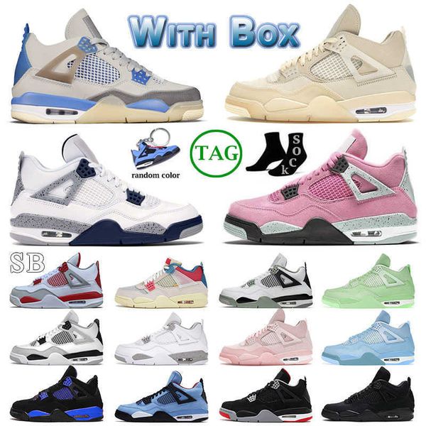 2023 high basketball shoes midnight navy blue thunder bred sail pink cactus jack purple sports mens womens jumpman 4 4s iv designer boot, Black
2023 high basketball shoes midnight navy blue thunder bred sail pink cactus jack purple sports mens womens jumpman 4 4s iv designer boot, Black