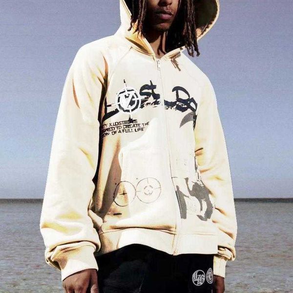 men's hoodies & sweatshirts men streetwear fashion zip up hip hop lette print long sleeve sweatshirt y2k harajuku goth loose casual hoo, Black
men's hoodies & sweatshirts men streetwear fashion zip up hip hop lette print long sleeve sweatshirt y2k harajuku goth loose casual hoo, Black