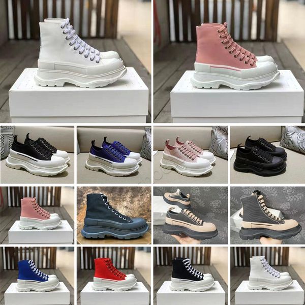 designer boots fashion casual shoes tread slick canvas sneaker arrivals shoes high triple white royal pale pink red women 34-45, Black
designer boots fashion casual shoes tread slick canvas sneaker arrivals shoes high triple white royal pale pink red women 34-45, Black