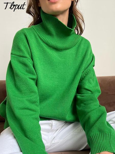 womens sweaters casual knitted turtleneck sweater oversize long sleeve loose ladies pullover autumn warm solid female 221118, White;black
womens sweaters casual knitted turtleneck sweater oversize long sleeve loose ladies pullover autumn warm solid female 221118, White;black