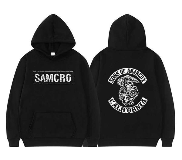 men's hoodies sweatshirts sons of anarchy samcro double sided print streetwear men womnen harajuku brand design hoodie mens oversized h, Black
men's hoodies sweatshirts sons of anarchy samcro double sided print streetwear men womnen harajuku brand design hoodie mens oversized h, Black