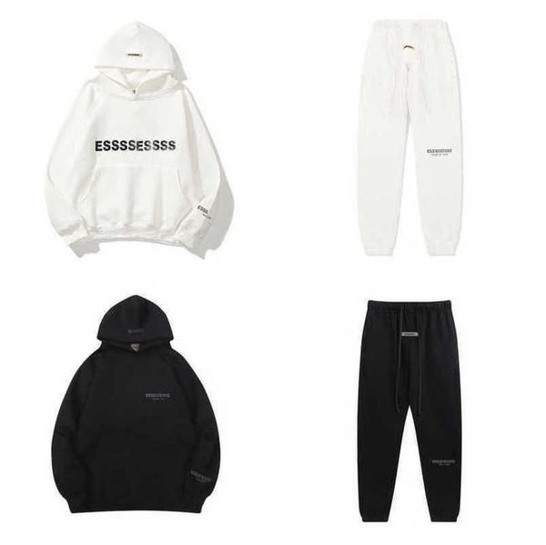 men's luxury classic tracksuits sweatshirts letter essss hoodies men women sportswear pants suit hooded sweater casual pullover couple, Gray
men's luxury classic tracksuits sweatshirts letter essss hoodies men women sportswear pants suit hooded sweater casual pullover couple, Gray