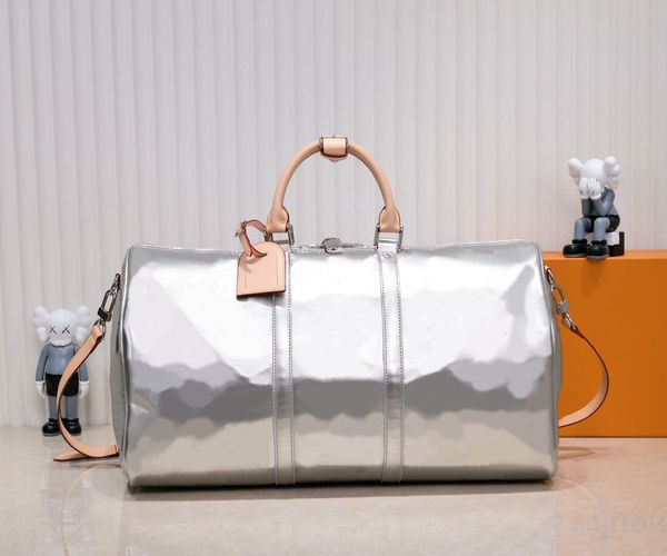 new bandouliere travel bags men handbags luxury monograms silvery patent leather 7a mirror quality women luggage duffle totes vii litton sho
new bandouliere travel bags men handbags luxury monograms silvery patent leather 7a mirror quality women luggage duffle totes vii litton sho
