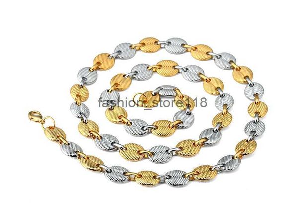 chain hiphop men's two tone cuban chains necklace for men/women jewelry 29.5 inch long necklaces for gifts, Silver
chain hiphop men's two tone cuban chains necklace for men/women jewelry 29.5 inch long necklaces for gifts, Silver
