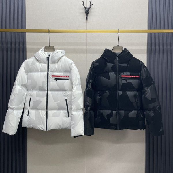 premium down jacket prad economical fashion tank men's short designer pra winter trend women's couples 90% white goose down thicke, Black
premium down jacket prad economical fashion tank men's short designer pra winter trend women's couples 90% white goose down thicke, Black