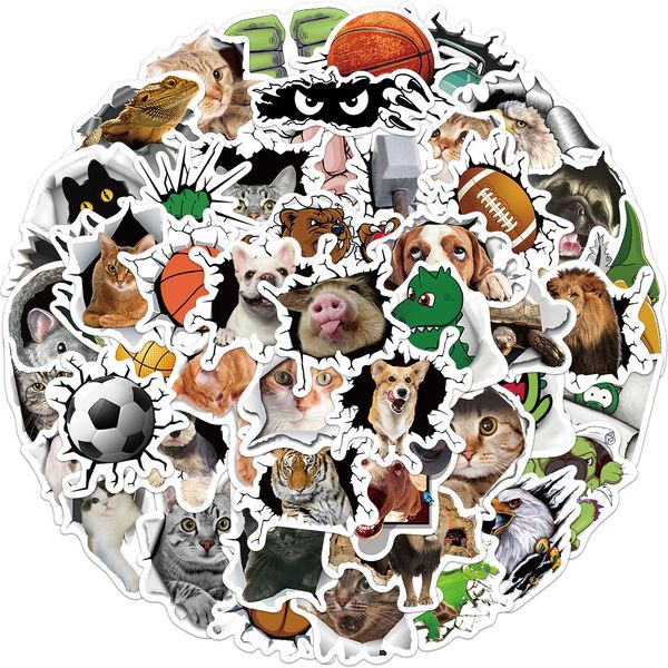 wholesale 50pcs 3d animal stickers skate accessories vinyl waterproof sticker for skateboard lapluggage phone case decals party decor
wholesale 50pcs 3d animal stickers skate accessories vinyl waterproof sticker for skateboard lapluggage phone case decals party decor