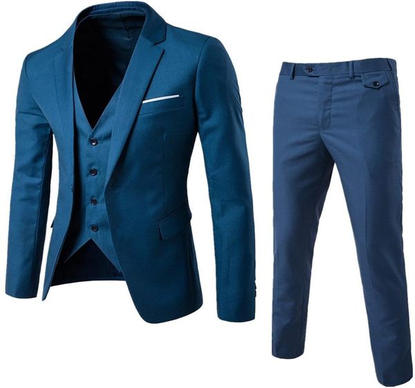 new male three pieces mens suits slim fit single breasted men wedding suits custom made wedding tuxedo suit sets vestpantsblaze9092926, Black;gray
new male three pieces mens suits slim fit single breasted men wedding suits custom made wedding tuxedo suit sets vestpantsblaze9092926, Black;gray