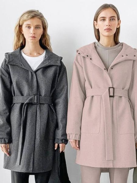 women's wool blends autumn women solid woolen coats lapel single breasted office lady long jackets windbreaker winter female casual sli, Black
women's wool blends autumn women solid woolen coats lapel single breasted office lady long jackets windbreaker winter female casual sli, Black