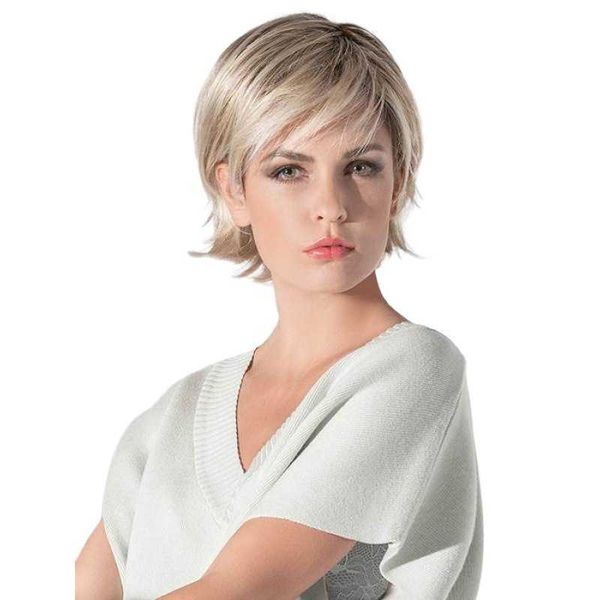women's wigs curly gradual change ms. kim's short hair slanted bangs anti cocked, Black
women's wigs curly gradual change ms. kim's short hair slanted bangs anti cocked, Black