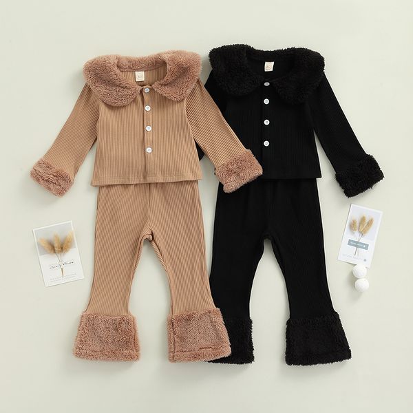 clothing sets 1 6y kids girl autumn clothes set baby furry collar long sleeve button down pants children ribbed knit outfits 221118, White
clothing sets 1 6y kids girl autumn clothes set baby furry collar long sleeve button down pants children ribbed knit outfits 221118, White