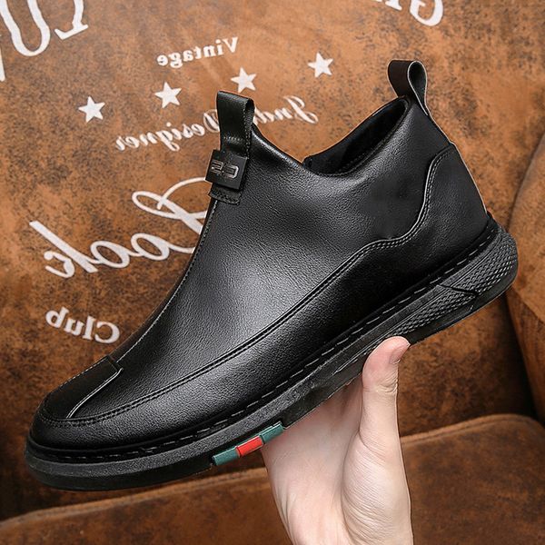 height increasing shoes men's oxford fashion flat casual non-slip breathable comfortable leather loafers moccasin 221118, Black;white
height increasing shoes men's oxford fashion flat casual non-slip breathable comfortable leather loafers moccasin 221118, Black;white