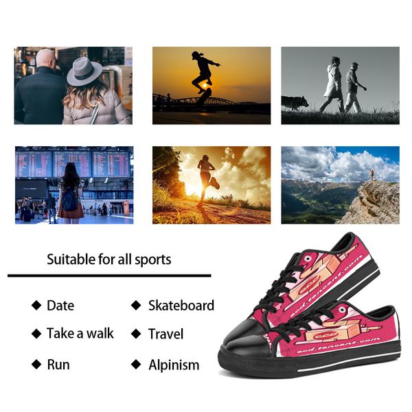 men women diy custom shoes low canvas skateboard sneakers triple black customization uv printing sports sneakers br205
men women diy custom shoes low canvas skateboard sneakers triple black customization uv printing sports sneakers br205