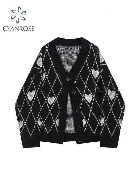 women's knits tees gothic style fashion oversized black cardigan for women sweater long sleeve v-neck harajuku loose vintage knitwear, White
women's knits tees gothic style fashion oversized black cardigan for women sweater long sleeve v-neck harajuku loose vintage knitwear, White