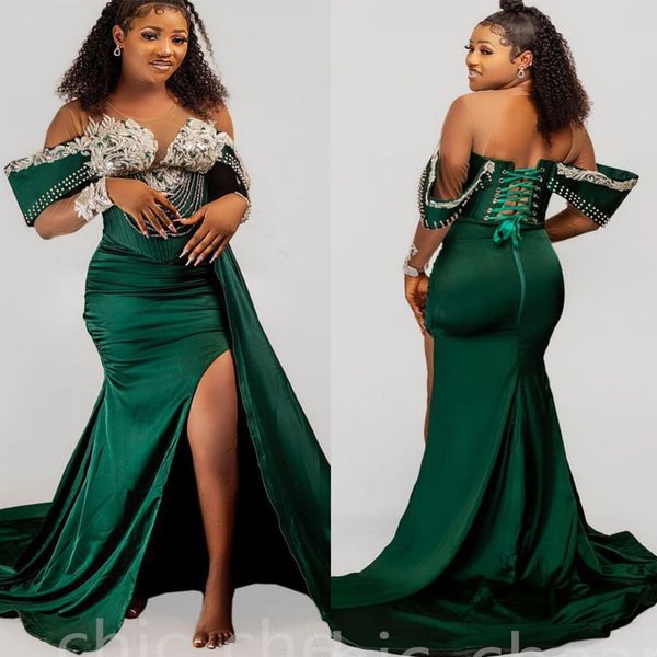 2022 arabic aso ebi mermaid lace prom dresses beaded crystals evening formal party second reception birthday bridesmaid engagement gowns dre, Black
2022 arabic aso ebi mermaid lace prom dresses beaded crystals evening formal party second reception birthday bridesmaid engagement gowns dre, Black