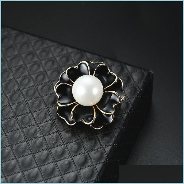 pins brooches pearl flower brooch pins black white enamel brooches business suit badge for women men fashion jewelry drop deliv dhjyx, Gray
pins brooches pearl flower brooch pins black white enamel brooches business suit badge for women men fashion jewelry drop deliv dhjyx, Gray