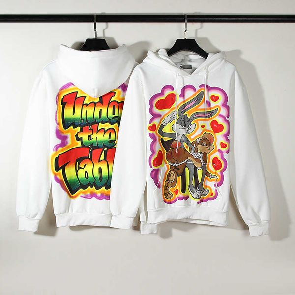 men's hoodies traviss scotts designer sweatshirts pullover market ins fashion brand rabbit hand-painted graffiti sweater classic brand, Black
men's hoodies traviss scotts designer sweatshirts pullover market ins fashion brand rabbit hand-painted graffiti sweater classic brand, Black