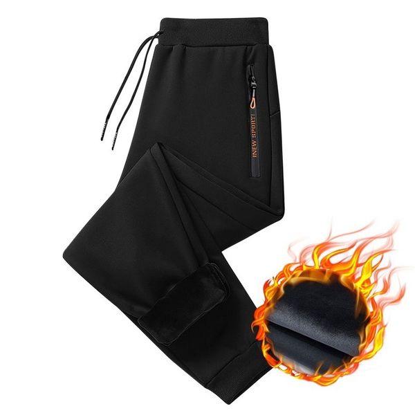 men's pants zip pocket winte warm casual men fitness sportswear tracksuit bottoms sweatpants trousers track mens joggers m-5xl 221117, Black
men's pants zip pocket winte warm casual men fitness sportswear tracksuit bottoms sweatpants trousers track mens joggers m-5xl 221117, Black
