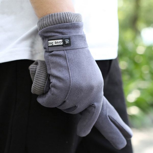 five fingers gloves winter men' warm windproof and velvet thickened touch screen non-slip driving riding business 221118, Blue;gray
five fingers gloves winter men' warm windproof and velvet thickened touch screen non-slip driving riding business 221118, Blue;gray