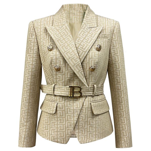 women's jackets european and american spring and autumn fashion highquality small suits short black and white jacquard jackets blazers, Black;brown
women's jackets european and american spring and autumn fashion highquality small suits short black and white jacquard jackets blazers, Black;brown